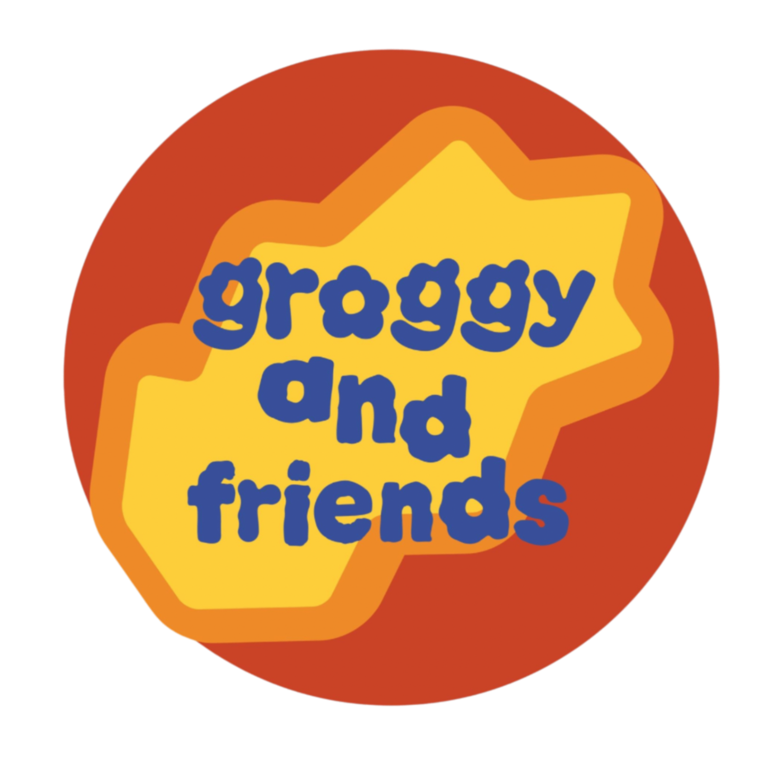 Comic Groggy Groggy and Friends Coffee Roaster